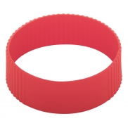 Personalizowany kubek termiczny, uchwyt - czerwony