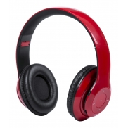 Słuchawki bezprzewodowe - czerwony