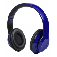 Słuchawki bezprzewodowe - niebieski