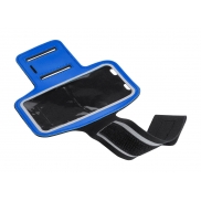 Opaska na ramię z uchwytem na telefon - niebieski