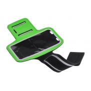 Opaska na ramię z uchwytem na telefon - zielony