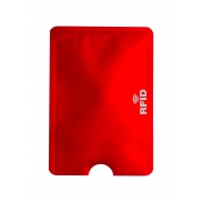 Uchwyt na karty kredytowe - czerwony