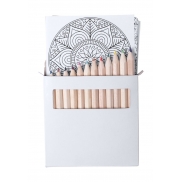 Mandala z zestawem do kolorowania