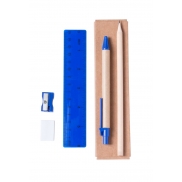 Zestaw piśmienniczy - niebieski