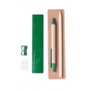 Zestaw piśmienniczy - zielony