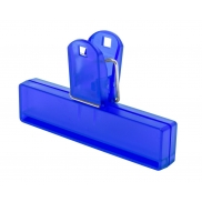 Zacisk do torebek - niebieski