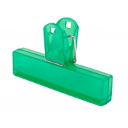 Zacisk do torebek - zielony