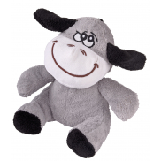 Pluszowy osioł ADRIAN, , czarny, szary