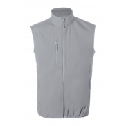 Bezrękawnik softhsell RPET - szary - M