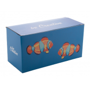 Personalizowane pudełko na dwa kubki - biały