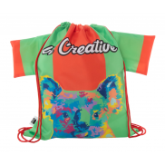 Personalizowany worek ze sznurkami - czerwony