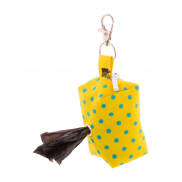 Personalizowany dozownik RPET na woreczki na psie odchody - biały