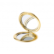 Lusterko kieszonkowe - złoty