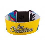 Personalizowana bransoletka - biały - S