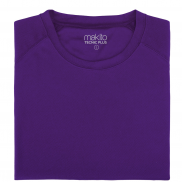 T-shirt sportowy - purpura - XL
