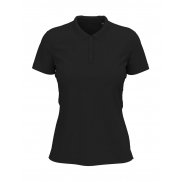 Damskie Stretch Polo - black opal