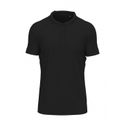 Męskie Stretch Polo - black opal