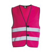 Dziecięca kamizelka odblaskowa 'Aarhus' - magenta