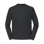Bluza Raglan ze ściągaczem - light graphite