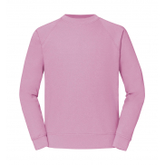 Bluza Raglan ze ściągaczem - light pink