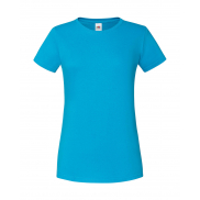 Damski T-shirt Iconic 150 - azure blue