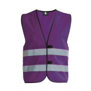 Dziecięca kamizelka odblaskowa 'Aarhus' - purple