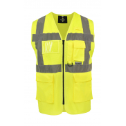 Kamizelka Siateczkowa Wielofunkcyjna 'Athens' - yellow