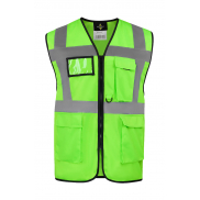 Kamizelka odblaskowa 'Hamburg' - neon green