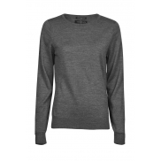 Damski Sweter - grey melange