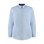 Koszula Tailored Fit Contrast Oxford Premium - light blue/navy