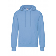 Bluza z kapturem Classic - sky blue