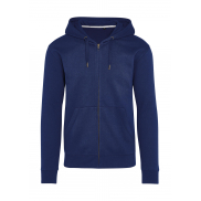 Bluza z kapturem Signature Tagless Full Zip - navy