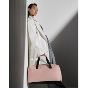 Torba Matte PU Weekender - black