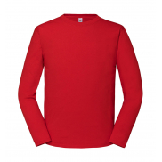 Koszulka Iconic 195 Ringspun Premium Long Sleeve T - red