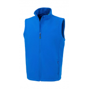 Bezrękawnik Softshell 2-warstwowy Recycled - royal
