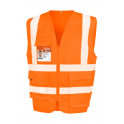 Kamizelka Heavy Duty Polycotton - fluorescent orange