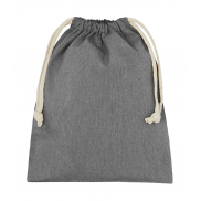 Worek z recyklingu - black heather