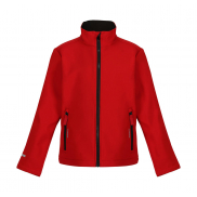 Dziecięcy 2-warstwowy Softshell Ablaze - classic red/black
