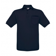 Polo Safran z kieszonką - navy