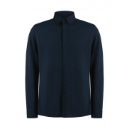 Koszula Tailored Fit Superwash® 60º Pique - navy