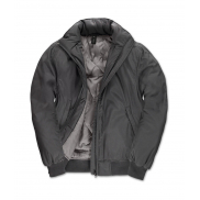 Damska Kurtka Crew Bomber - dark grey/warm grey