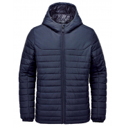 Męska kurtka z kapturem Nautilus Quilted - navy