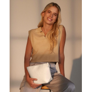 Kosmetyczka z filcu - soft white