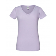 Damski T-Shirt Iconic 150 V Neck - soft lavender
