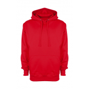 Bluza Tagless z kapturem - fire red