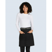 CORSICA - Fartuch kelnerski z kieszonką - black