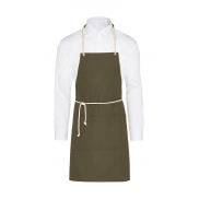 CORSICA - Fartuch z kieszonką - olive