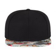 Czapka z daszkiem Floral Snapback - mint