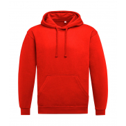 Bluza z kapturem Unisex - red
