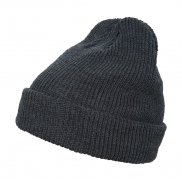 Beanie Long Knit - dark grey